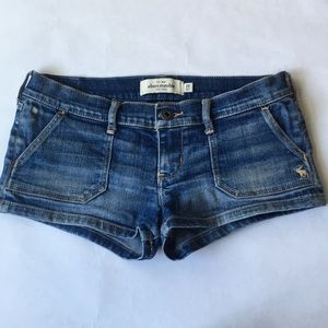 Abercrombie Faded Jean Shorts